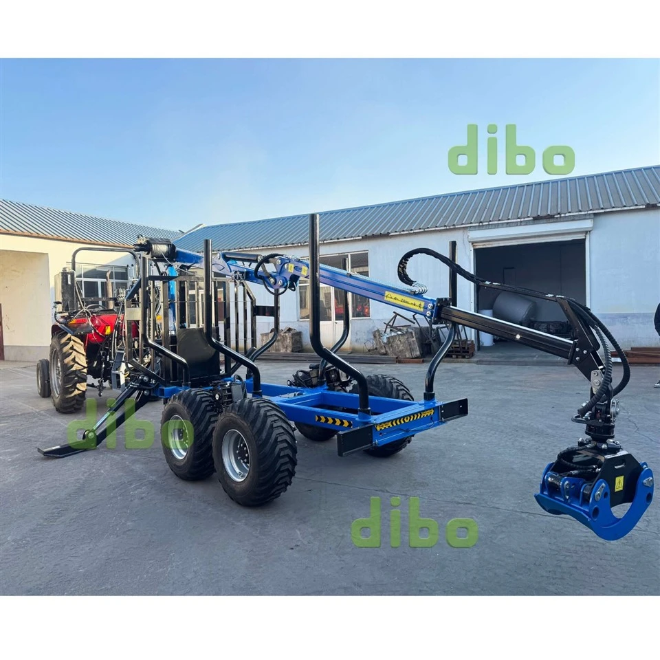 6m Timber Crane With Trailer Body manufacturers